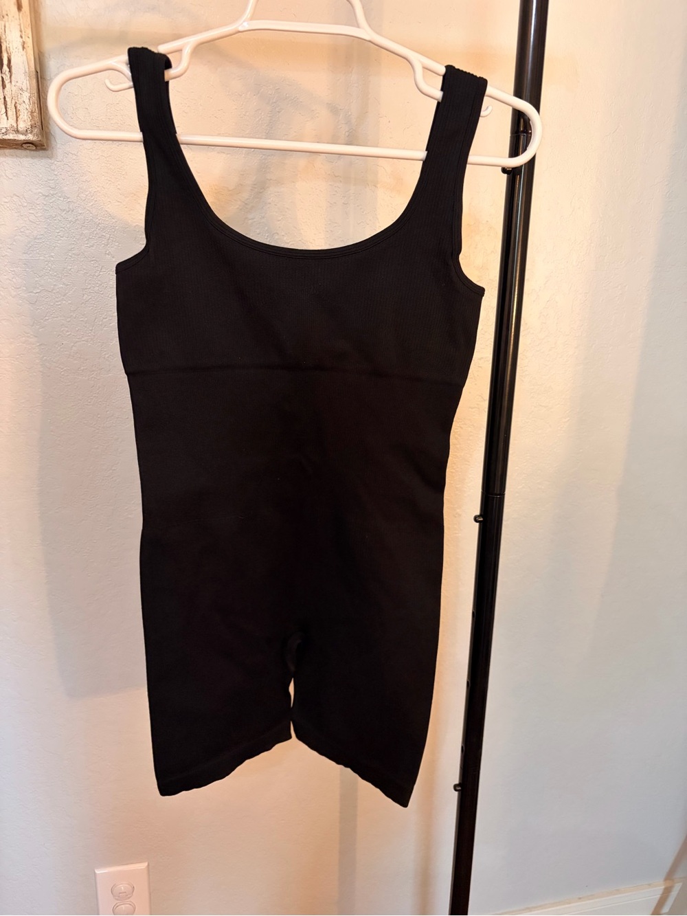 Black One-Piece Bodysuit Romper